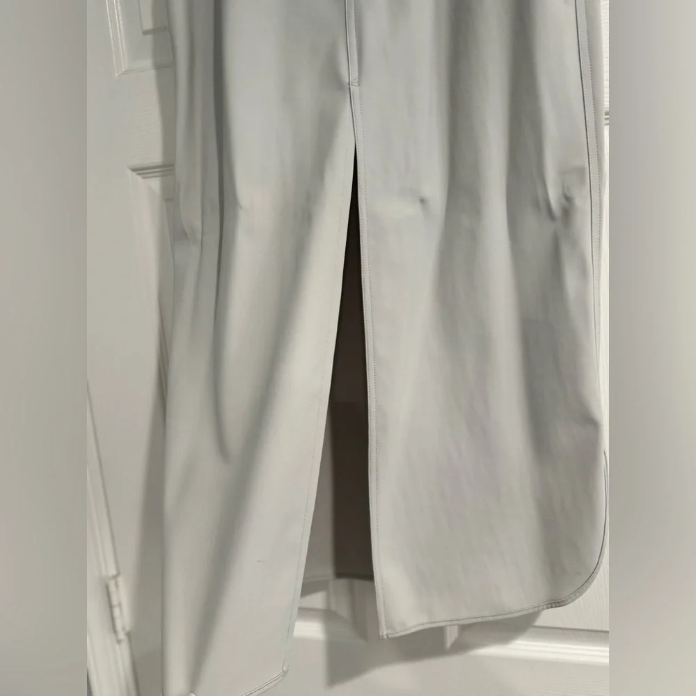 Zara Light Gray Midi Skirt